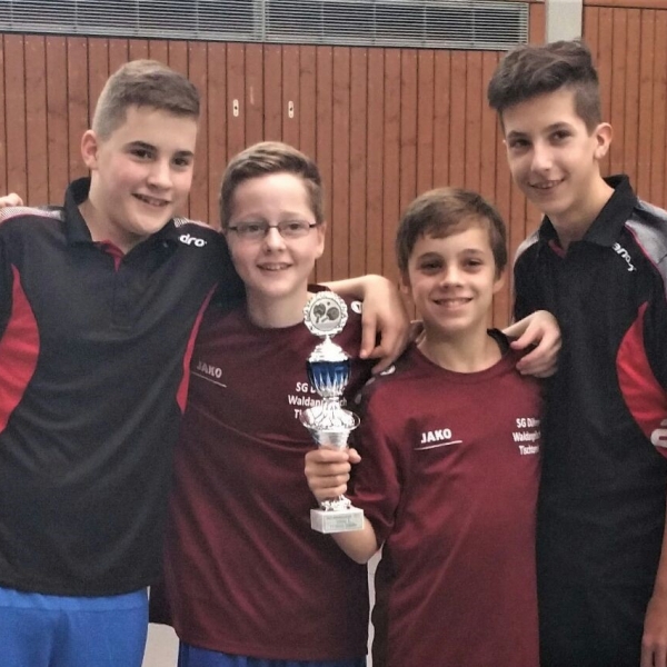 A-Schüler der SG-Waldangelloch/Dühren Pokalsieger 2017